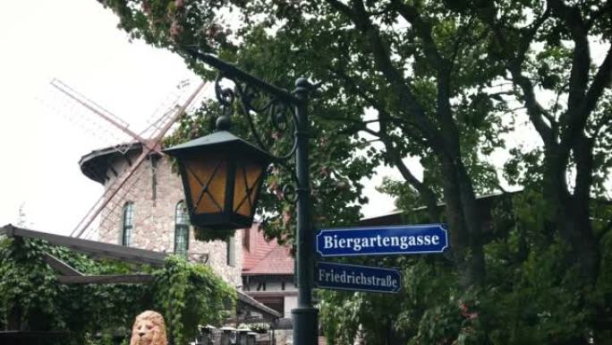 德国灯笼正宗的街名标志餐厅啤酒吧。