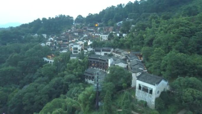 中国云南的民族村寨住宅。