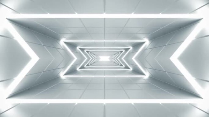 3D循环背景隧道时空穿梭光线穿梭科幻穿梭