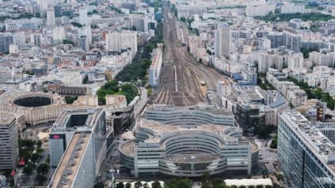 巴黎的蒙帕纳斯火车站