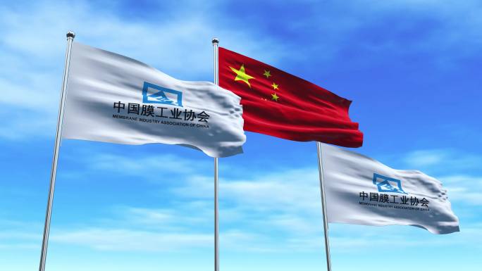 中国膜工业协会中国膜工业协会旗子
