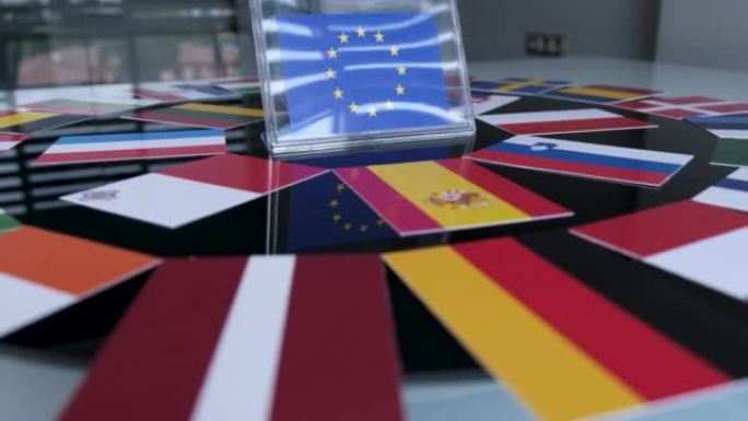 所有欧盟成员国的旗帜