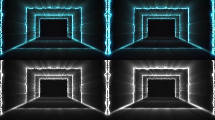 隧道矩形能量神秘等离子循环 (亮度哑光)