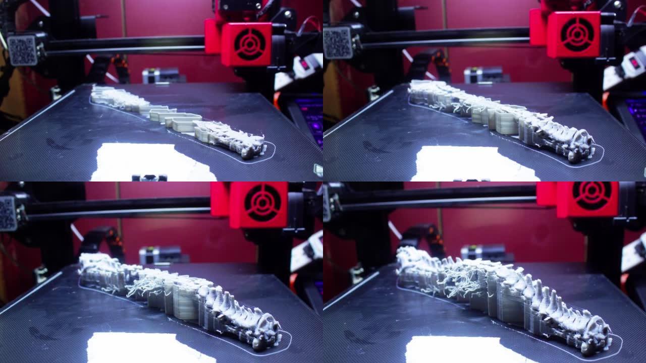 3D打印人体脊柱模型