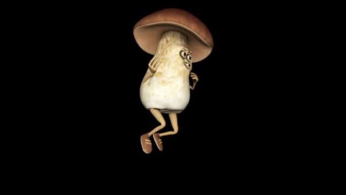 蘑菇快乐舞蹈循环阿尔法频道