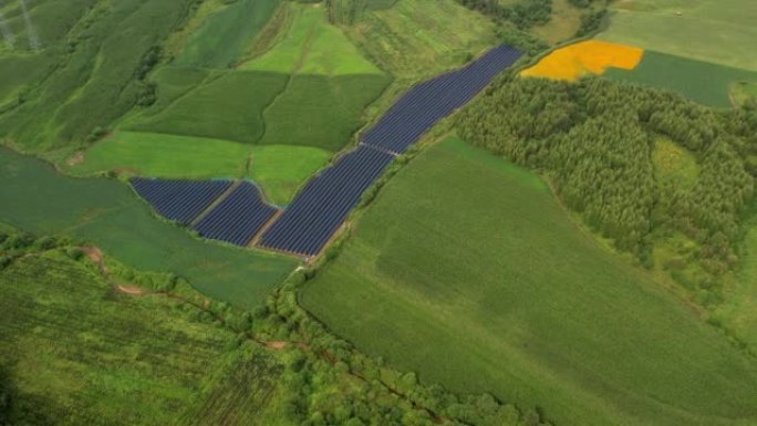 太阳能电池板和农业领域