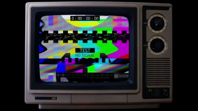 故障电视静态噪声失真信号问题错误视频损坏复古风格80年代
测试图