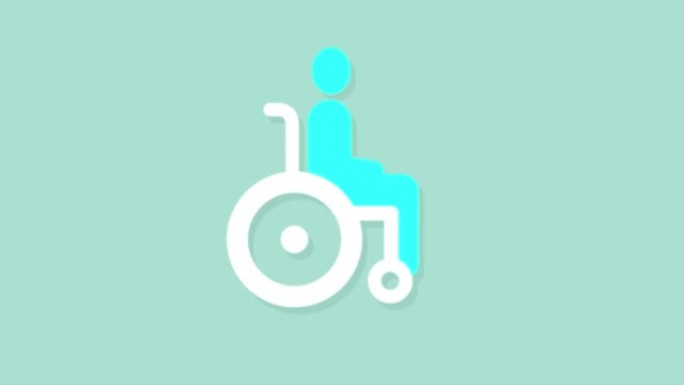 轮椅动画4k分辨率