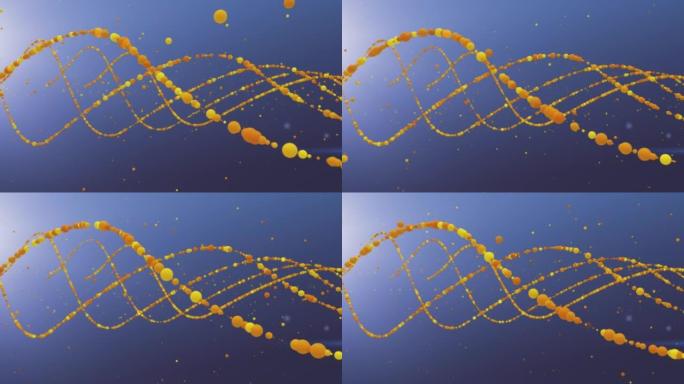 抽象粒子背景可循环4k股票视频