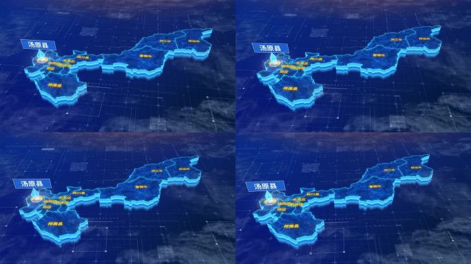 佳木斯市汤原县蓝色三维科技区位地图