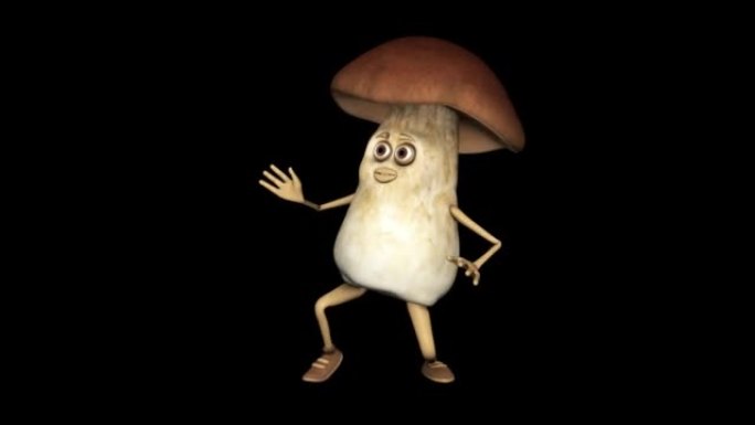 蘑菇趣味舞蹈循环阿尔法频道