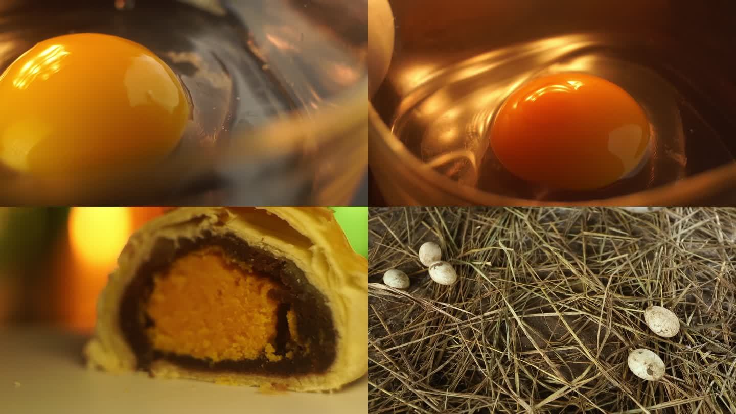鸭子 鸭蛋和蛋黄酥