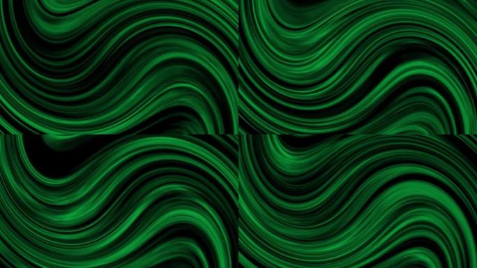 绿色彩色液波抽象光学错觉运动图形背景视频股票视频