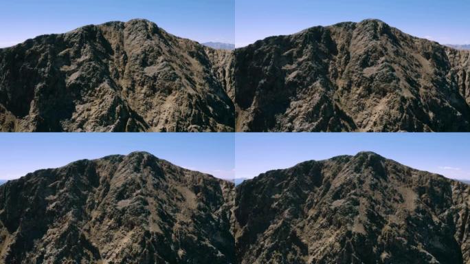 4k空中无人机镜头-崎Colorado的洛矶山脉，Sawatch Range