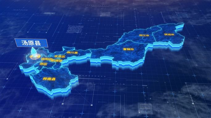 佳木斯市汤原县蓝色三维科技区位地图