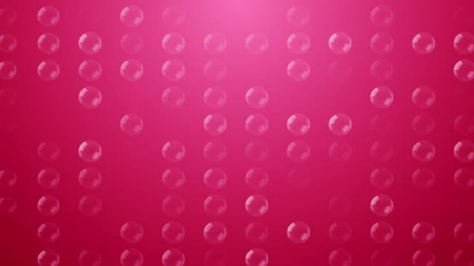 红色背景上的软气泡泡沫上升动画股票视频-氧气在海洋或游泳池下产生泡沫动画-气泡碳酸水-玻璃微距镜头中