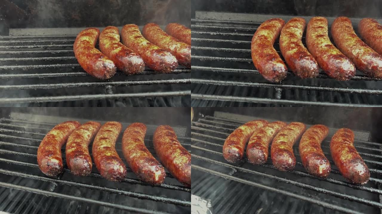 Bratwurst Sausage Bangers Outdoor BBQ Grilled West