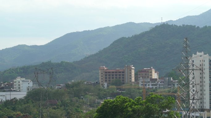 山地电线杆球场大山乡村自由自然乡野