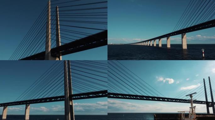 厄勒海峡大桥通过渡轮