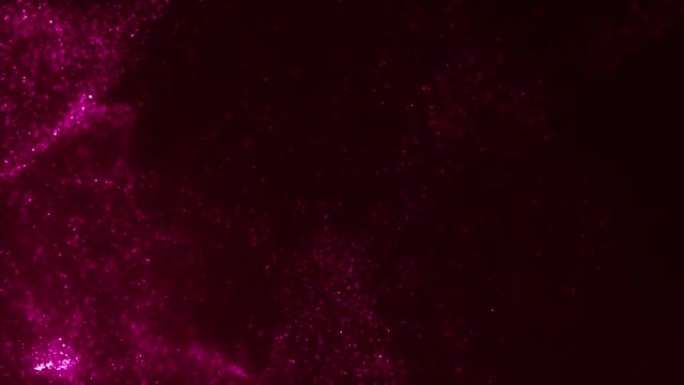 抽象粒子背景粉色-股票视频