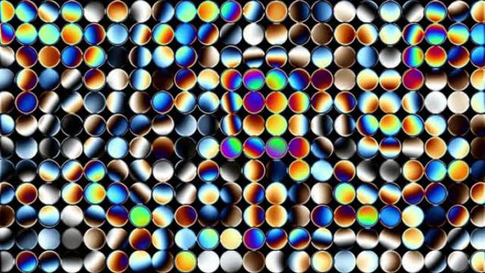抽象现代背景五彩斑斓圆点抽象斑点