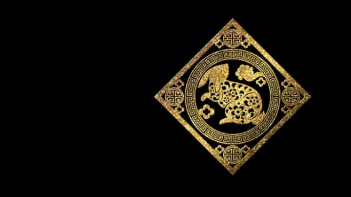 中国占星标志年兔图标