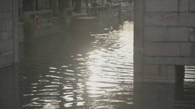 黎里 古镇 江南 日落 氛围感 水乡春日