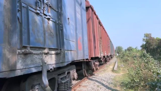 孟加拉铁路货运列车