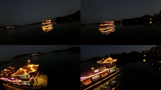 穿越机 杭州 淳安 千岛湖 夜景4