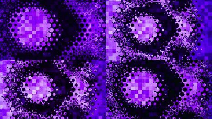 像曼陀罗一样移动的视频和循环