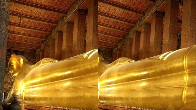 泰国卧佛寺卧佛。
