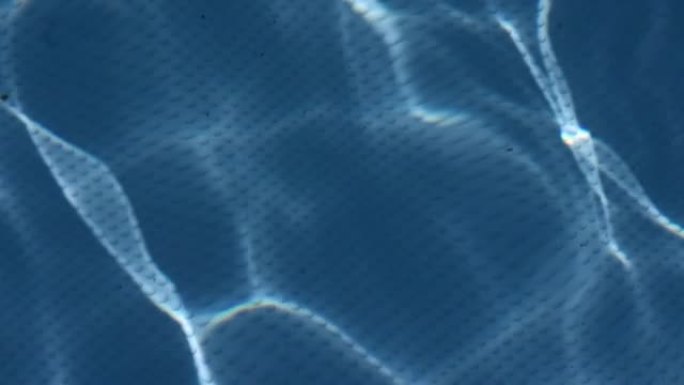 Close-up view of waving pool wat