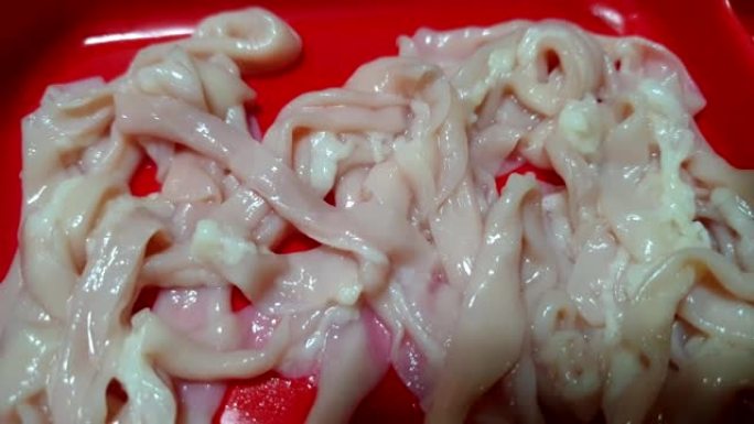 中式火锅汤成分清洁鸭内脏肠切
