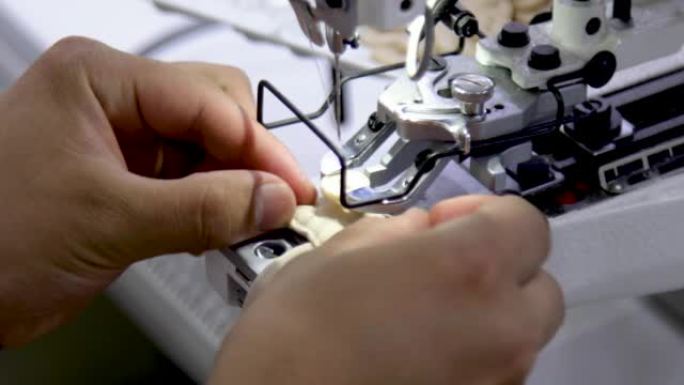 电动缝纫机上的裁缝按钮