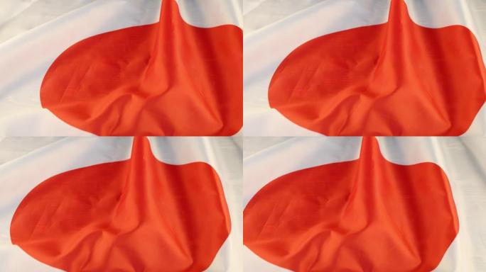 日本国旗横幅。日本国旗
