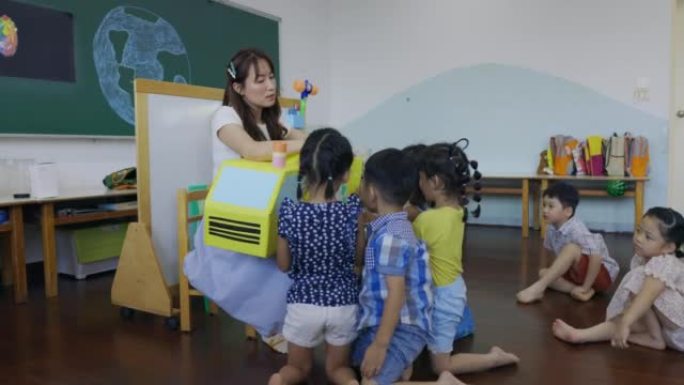 台湾女教师教导学生资源回收与永续生活方式专题进路