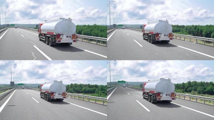燃油卡车运输-4k分辨率