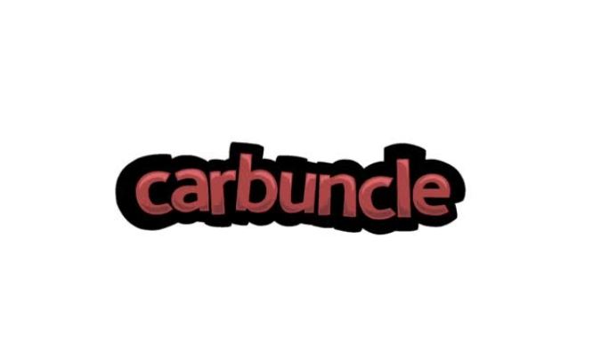 白屏动画视频写CARBUNCLE