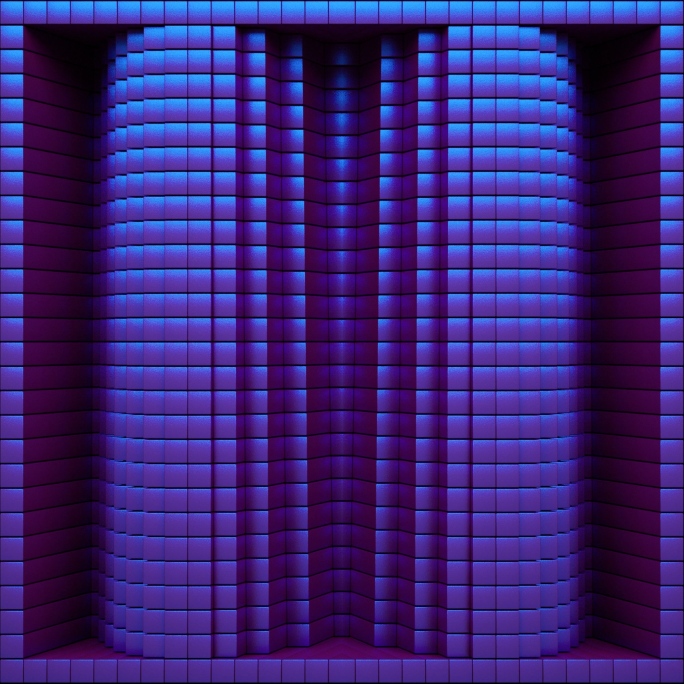 【裸眼3D】立体矩阵概念盒子科幻赛博朋克