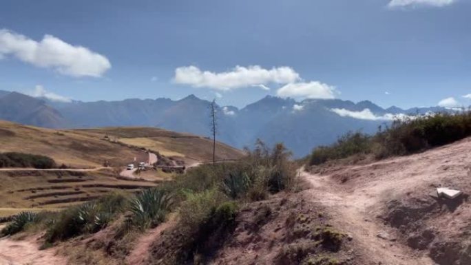 秘鲁圣谷，海鳗印加遗址，农业圈田野-库斯科