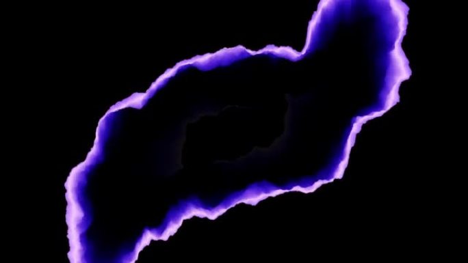 黑暗天空中的未来运动螺旋紫色暴风云