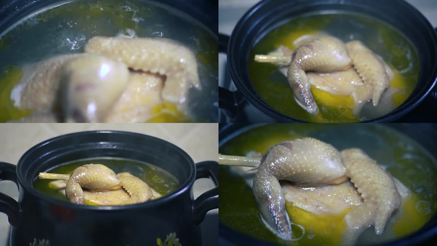 炖鸡汤 老母鸡汤 砂锅 砂锅炖鸡 鸡汤