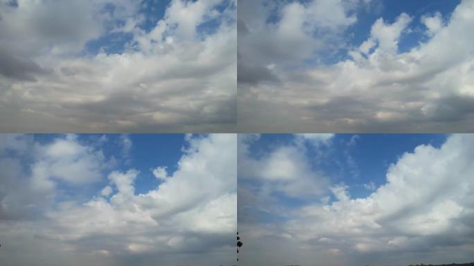 Beautiful Fast Moving Dramatic Clouds over England