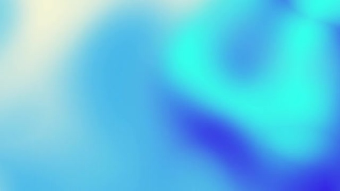 4k抽象流体颜色蓝色渐变霓虹灯背景