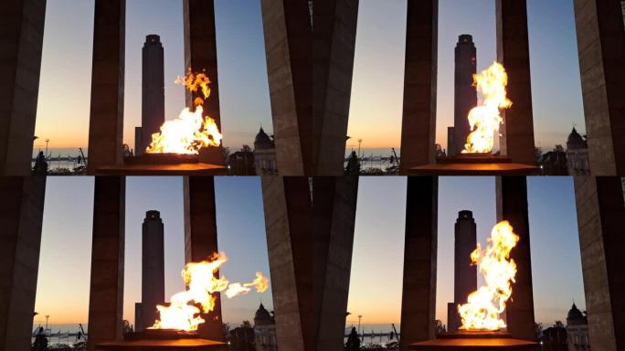 Votive Flame，阿根廷国旗国家纪念碑
