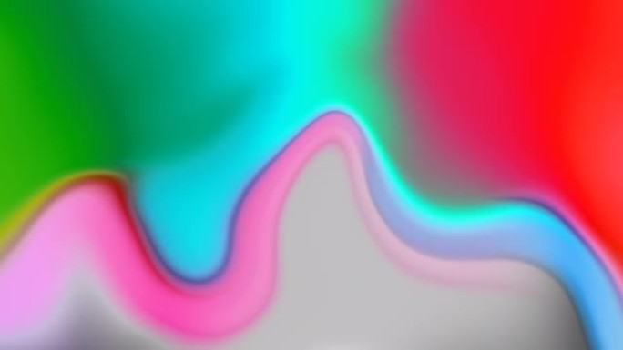 抽象彩色平滑液波运动背景