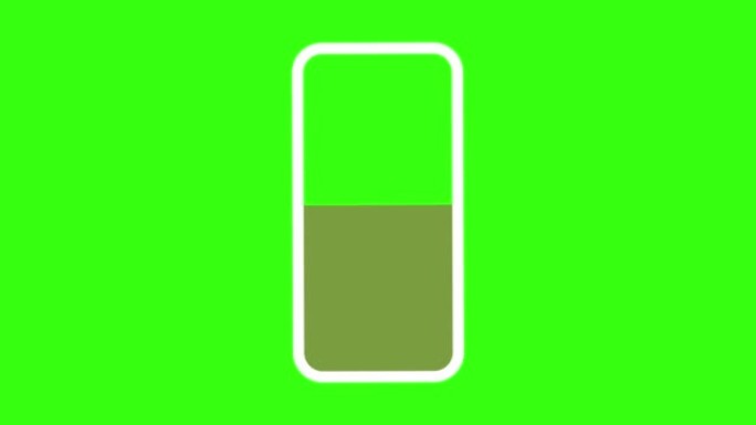 绿屏色度键10秒电池寿命缩短和耗尽寿命