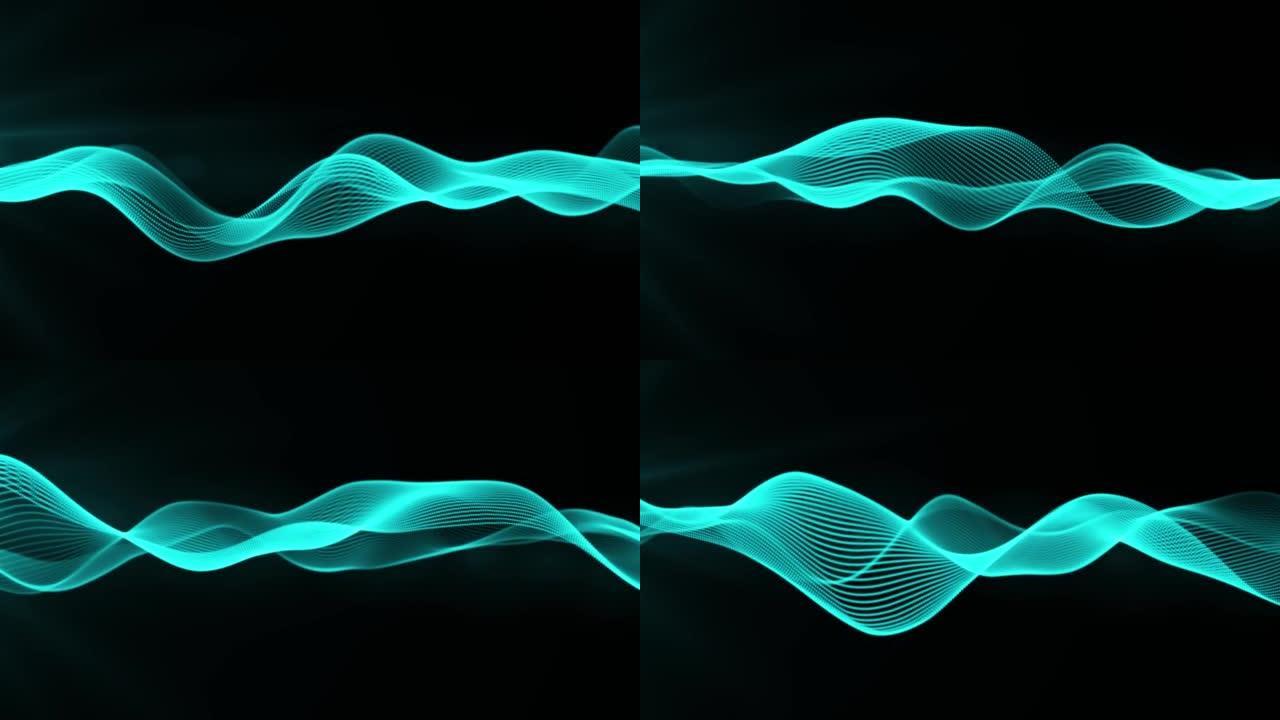 turqouise粒子波