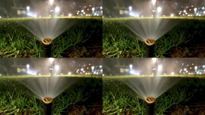 花园灌溉系统-4k分辨率