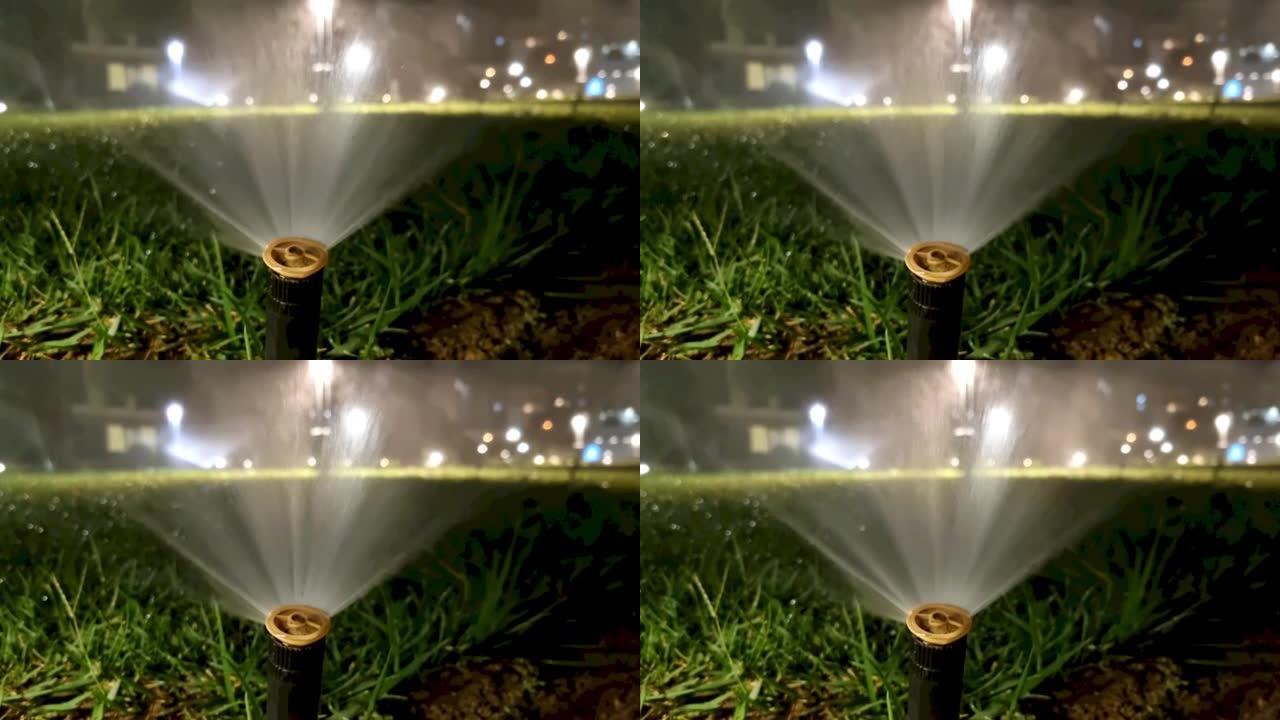 花园灌溉系统-4k分辨率